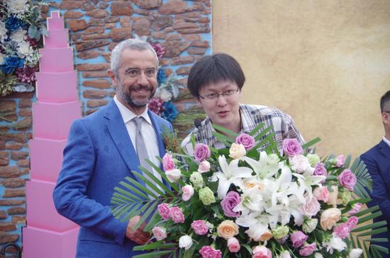 意大利蒙特梭利国家工程主席斯格博拉教授致辞