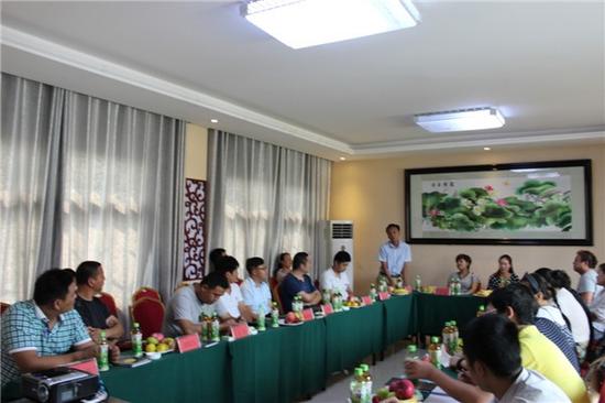 中原18地市旅行社聯盟成立儀式現場