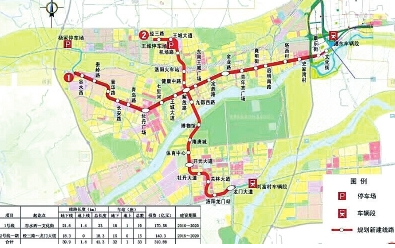 地铁规划建设示意图