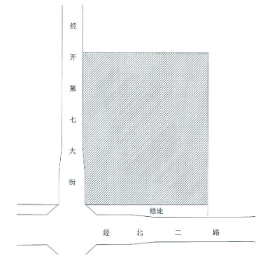 拍卖地块位置示意图