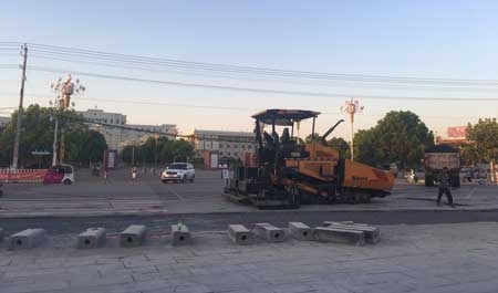 周口郸城投资近千万小火车拆除 人民公园十年