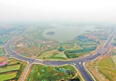 龙湖内环一路美景