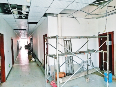 洛陽政和大酒店19樓的現狀