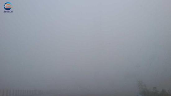 預計未來6小時鄭州市區將出現能見度小于200米的霧