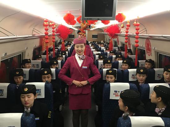 鄭州客運段高鐵一隊厲兵秣馬戰春運