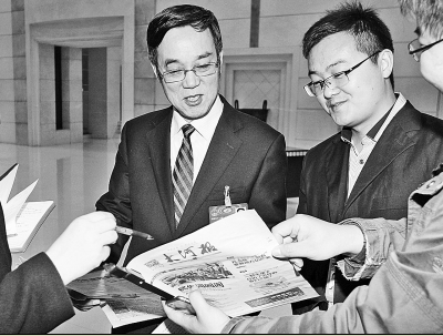 張延明接受記者專訪