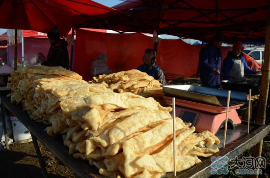 馬街書會上的美食