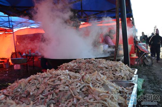 馬街書會上的美味羊雜湯