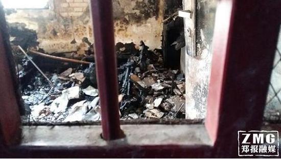 鄭州居民家中起火夫妻跳樓身亡