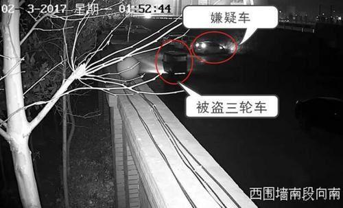 小贼遮挡车牌去盗窃 警察蜀黍:很傻很天真