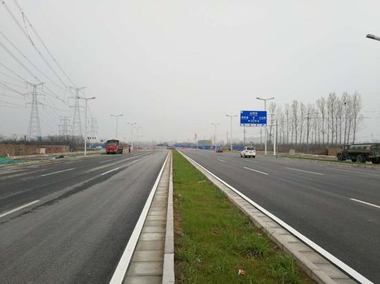 通知郑州西三环北延工程27日将建成通车