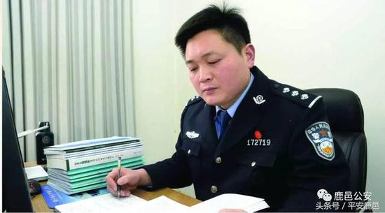 鹿邑县公安局朱宗伟先进事迹材料