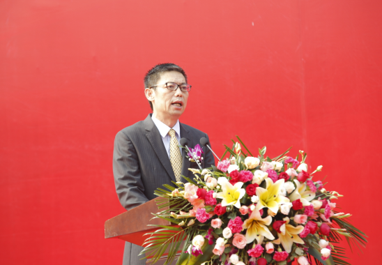 郑州华南城董事长温国辉致辞