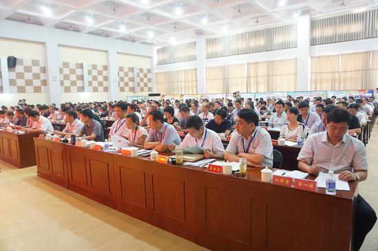 河南省乡村少年宫建设推进会现场。图片来源:新安县文明办