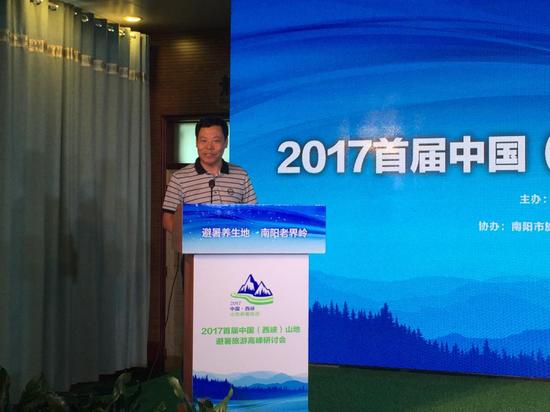 河南省旅游局副局长李延庆同志讲话。