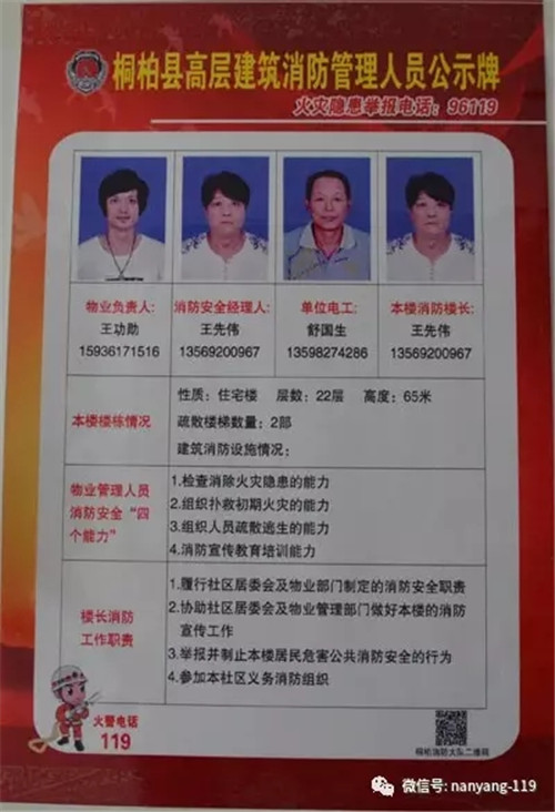 南阳消防支队积极推行消防安全管理员制度_南