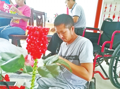正在制作工艺礼花
