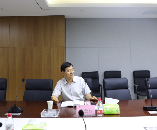 长垣烹饪职业技术学院董事长院长王金台在会上讲话