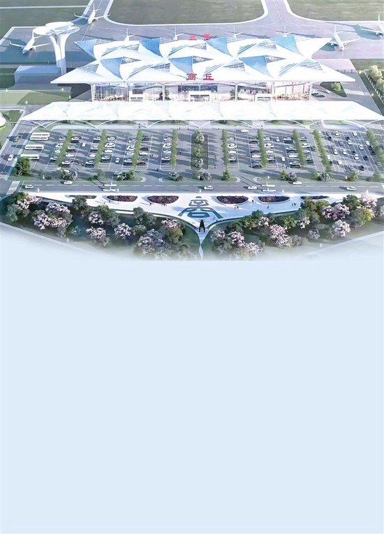 商丘机场鸟瞰图