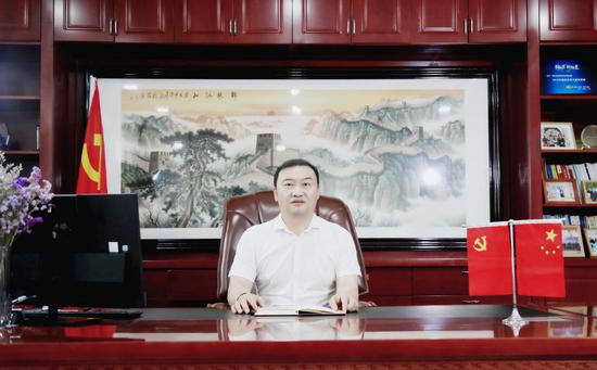 本期專訪的嘉賓：鄭州工業應用技術學院招生處長谷建光