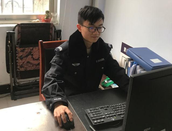 廣武分局輔警張猛