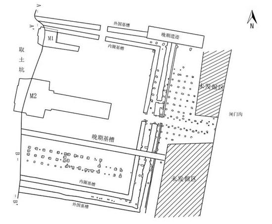 (高陵陵园总平面图)