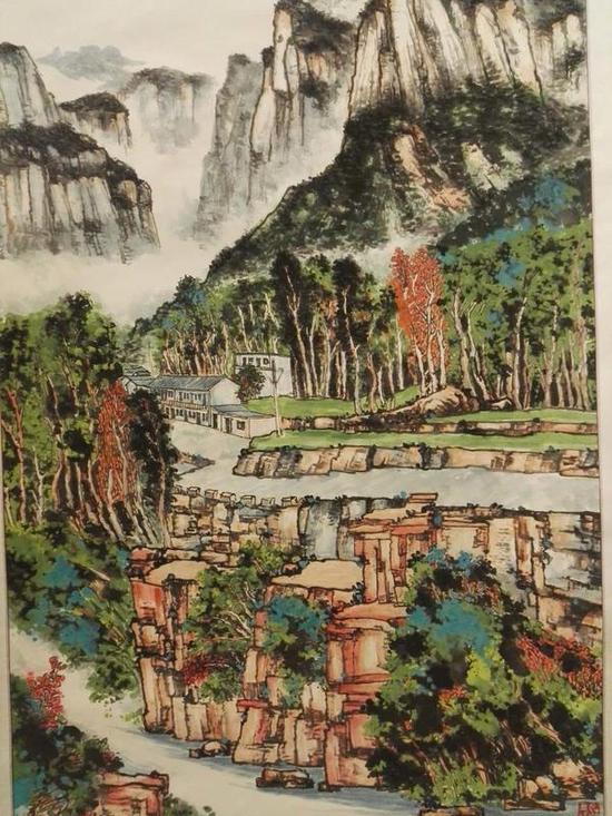 潘一书画作品