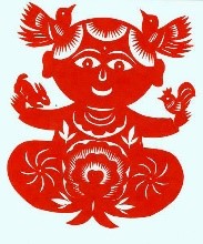 抓髻娃娃
