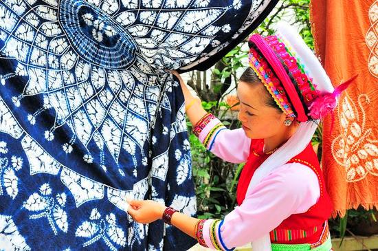 非遗中国:白族扎染技艺|扎染|白族|国家级非物质