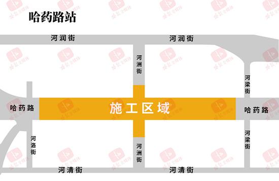 兆麟街站、河松街站——将根据施工准备条件进展情况，陆续进入主体施工阶段。