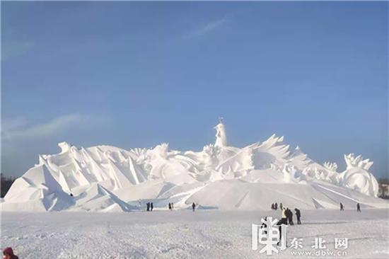 太阳岛雪博会。资料图