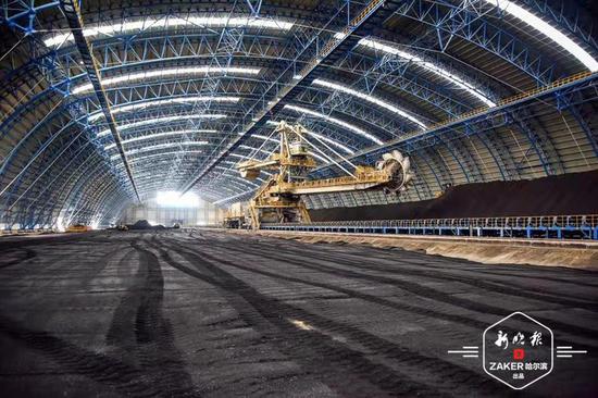  世界最大煤棚