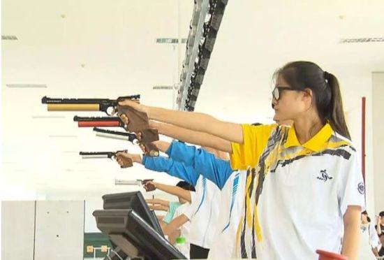 黑龙江省运会射击比赛在大庆举行 14岁吕睿夺冠