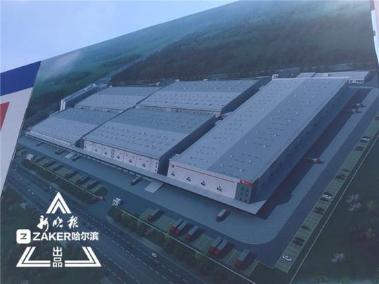 早上下单中午送达 京东亚洲一号物流园落户哈市