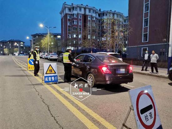 龙江交警3天查处酒驾500余起 交通事故