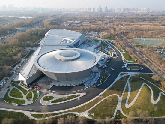 黑龍江省博物館新館路面工程基本完工