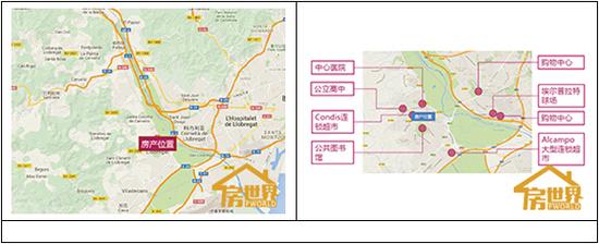 房世界:欧洲房产投资--巴塞罗那城景三层豪华别