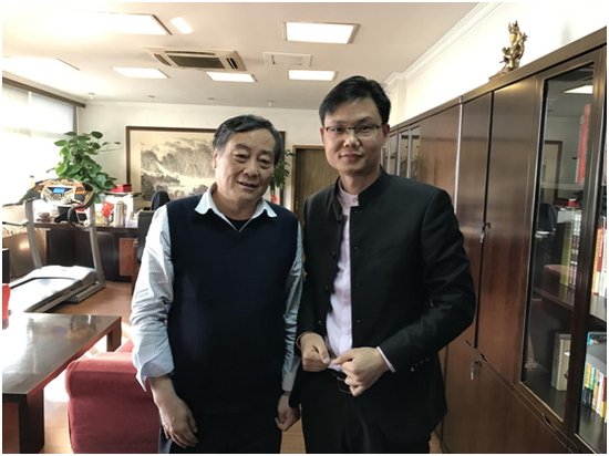 天泽传媒谷子说创始人徐才华拜访前中国首富娃