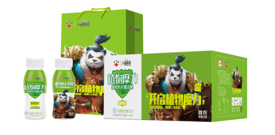 魔力天性释放,太子奶集团植物摩力植物乳酸菌