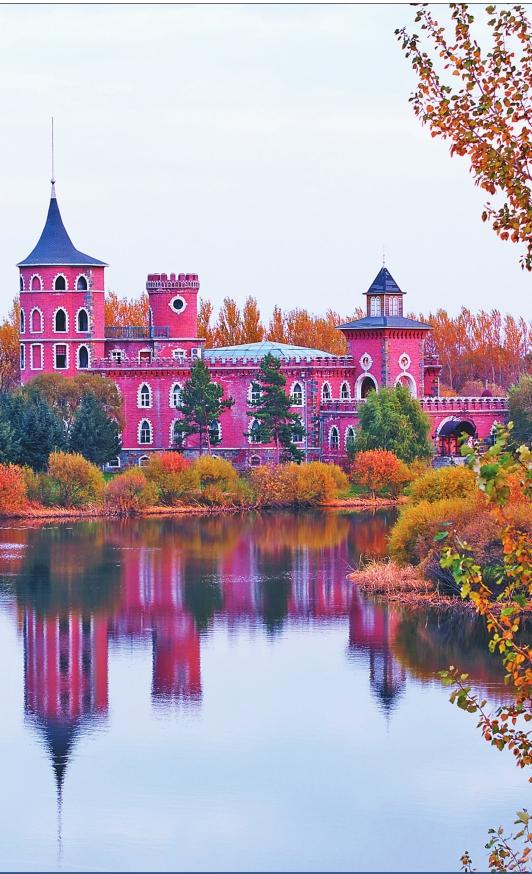 哈尔滨郊外，充满异域风情的伏尔加庄园。