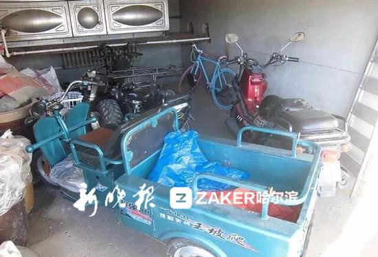 被盗电瓶车。