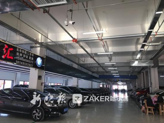 龙江最大室内二手车市场投用 明年还能来飙卡丁车