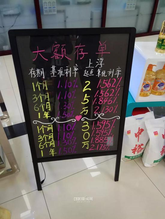 哈市多家银行上浮大额存单利率 但仍不敌理财