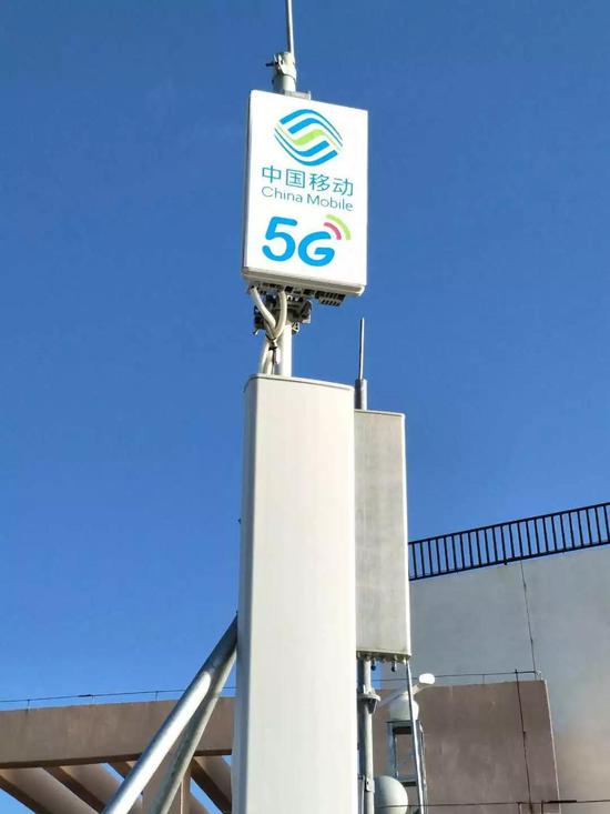 位于海南西沙永兴岛的中国移动5G基站