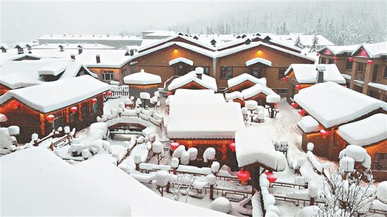 雪乡雪景