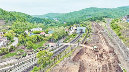 中欧班列“东通道” 滨绥铁路区段改造工程开工