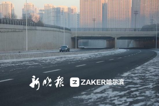 哈尔滨职工街打通工程建成通车 群力去南岗更