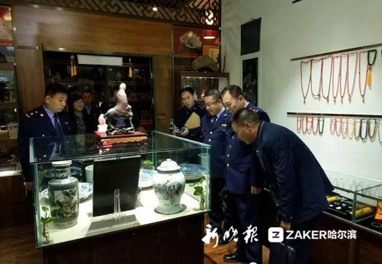 哈市严查假托文物名义售假坑骗 虚假宣传打12315举报