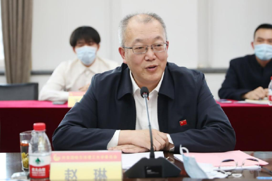 哈理工党委书记赵琳与青年团员代表座谈交流