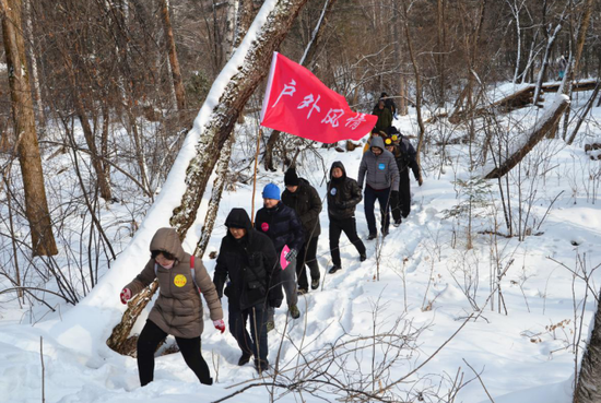 伊春雪地穿越